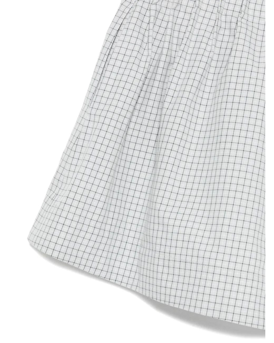Brandon Maxwell White Lennon Shorts