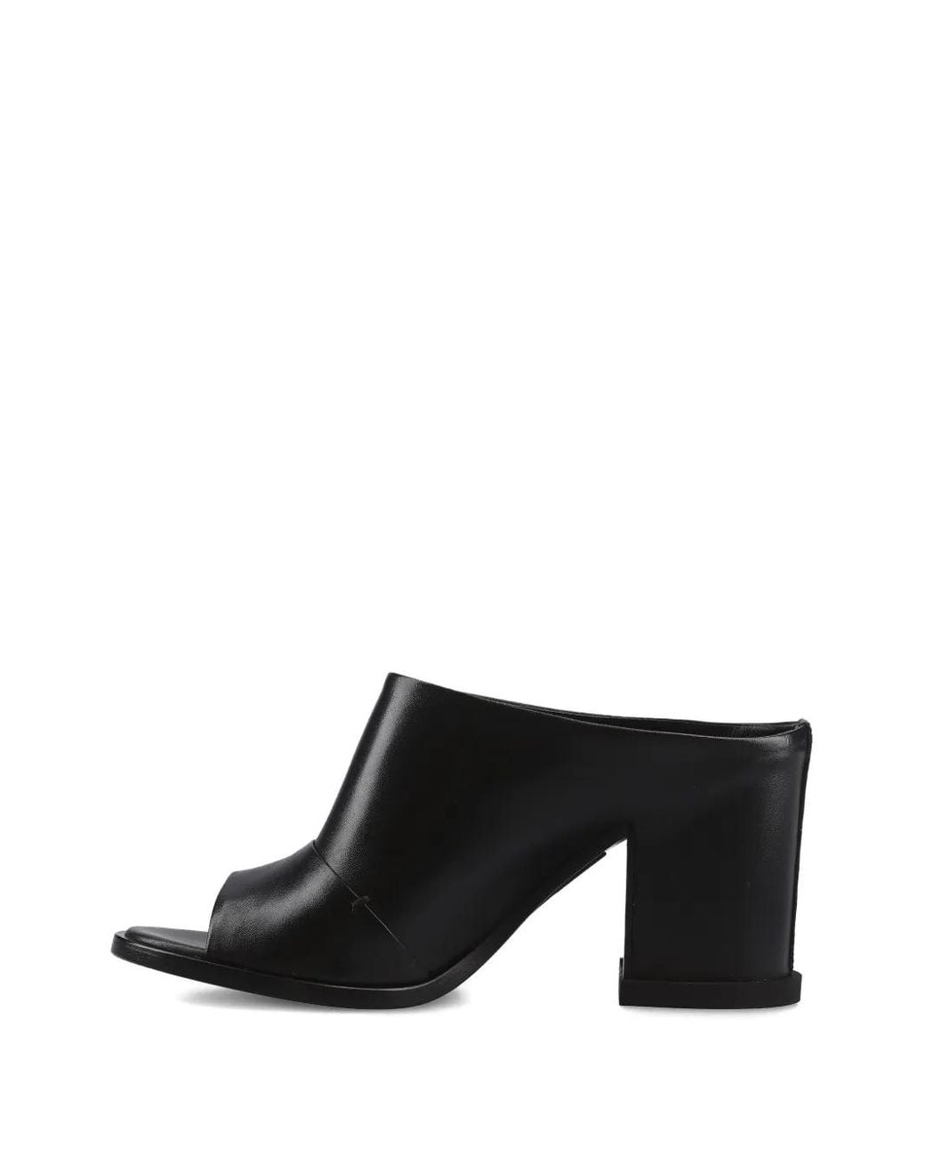 Premiata Black Leather Sandals