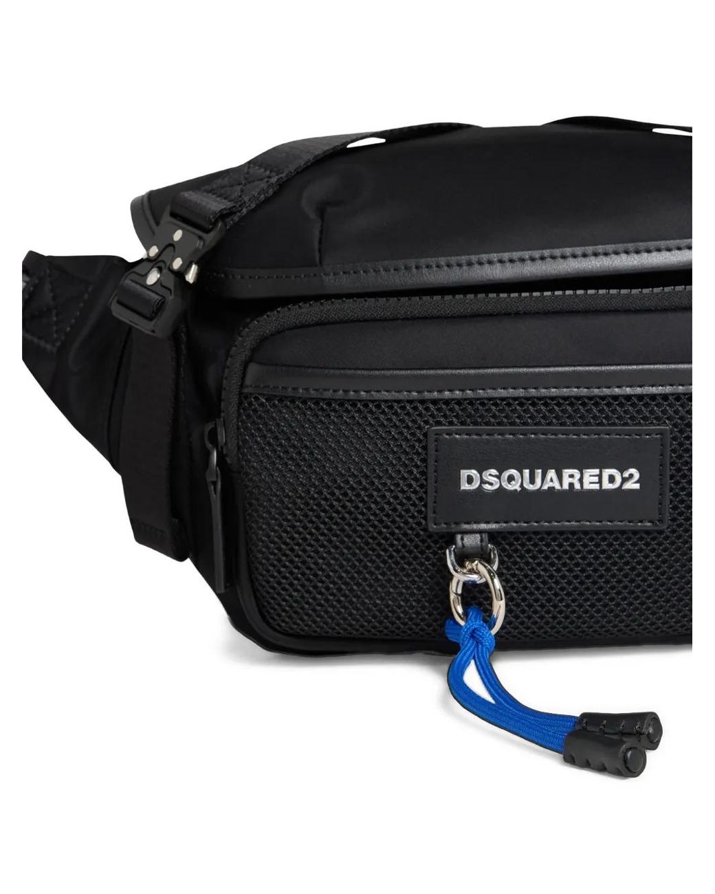 DSquared² Black Gürteltasche Mit Mesh-Einsatz
