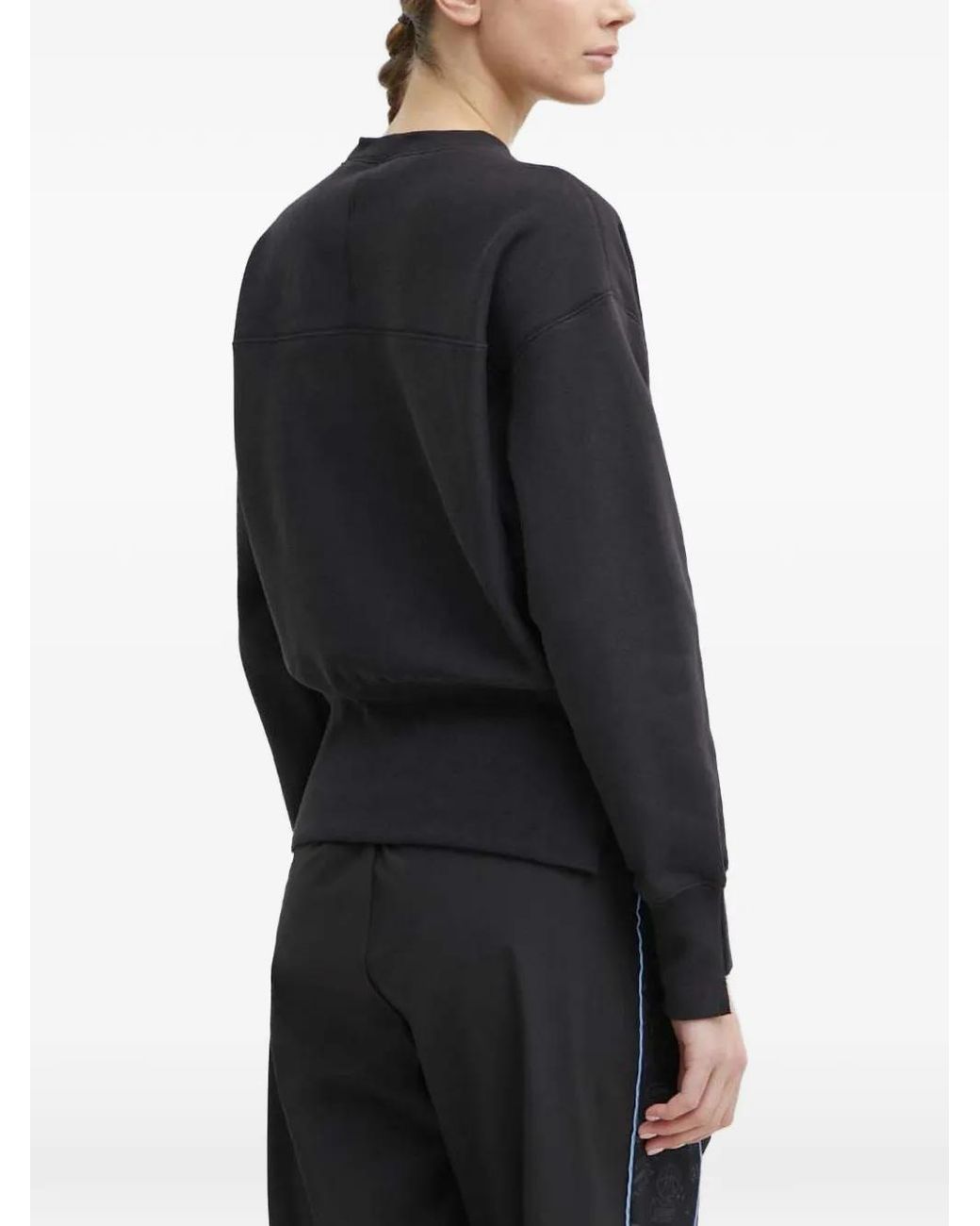 Champion Black V-Neck Sweatshirt
