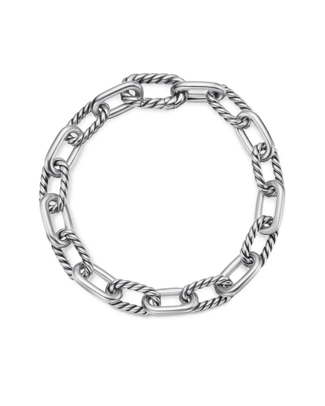 David Yurman Multicolor Sterling Dy Madison Chain Bracelet (8.5Mm)