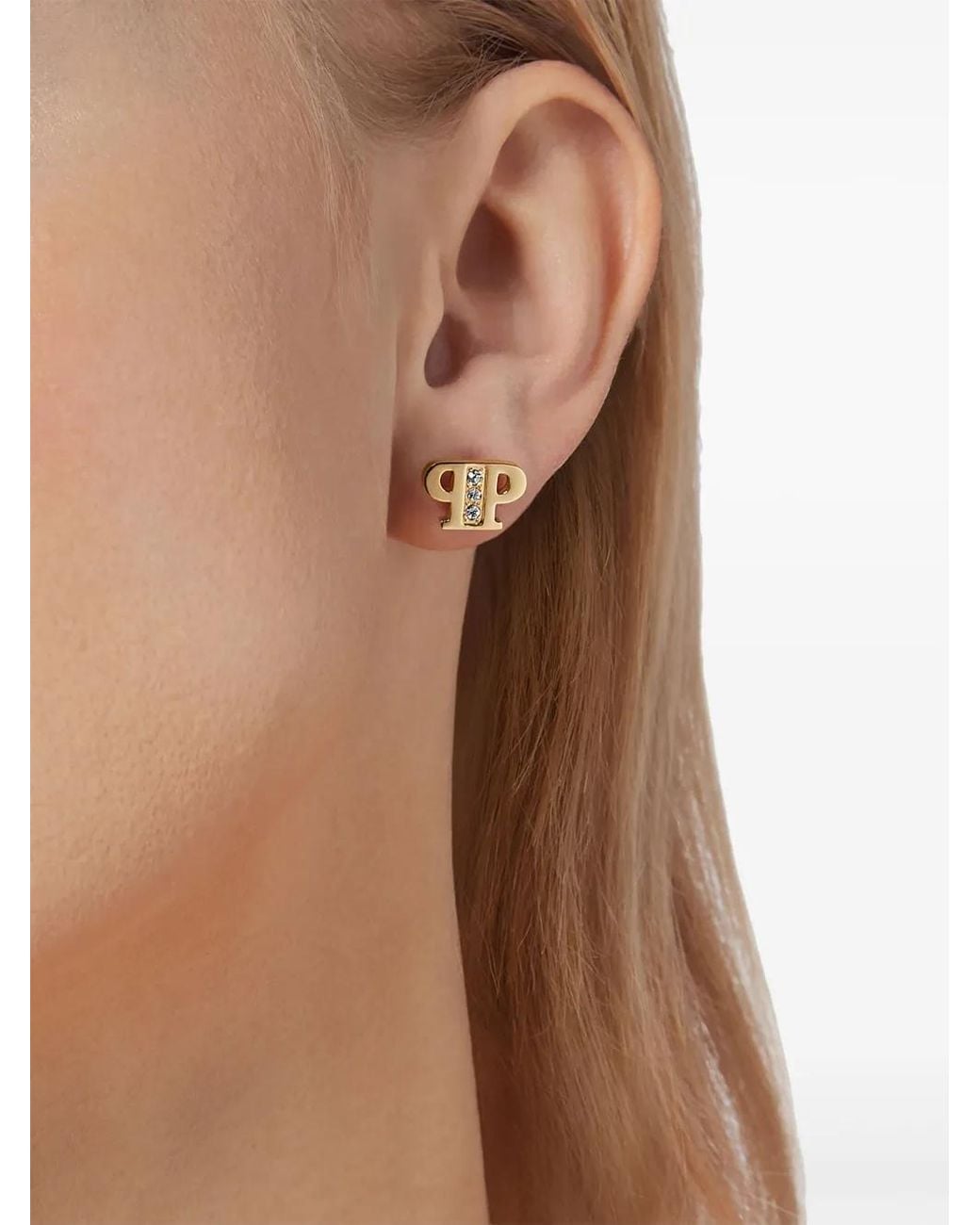 Philipp Plein Metallic Elements Earrings
