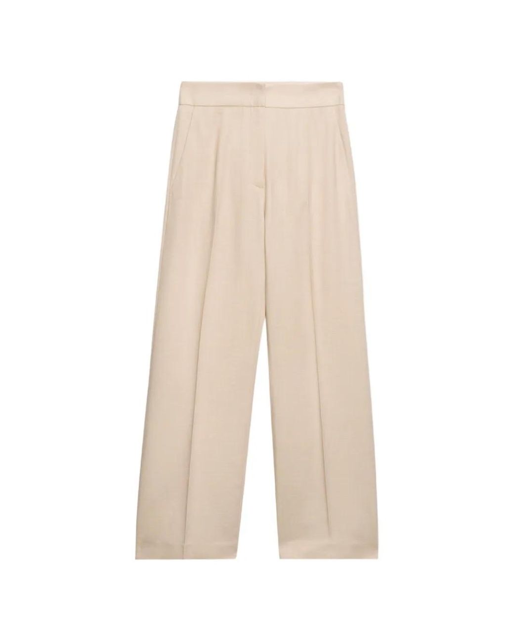 MSGM White Pocket Trousers