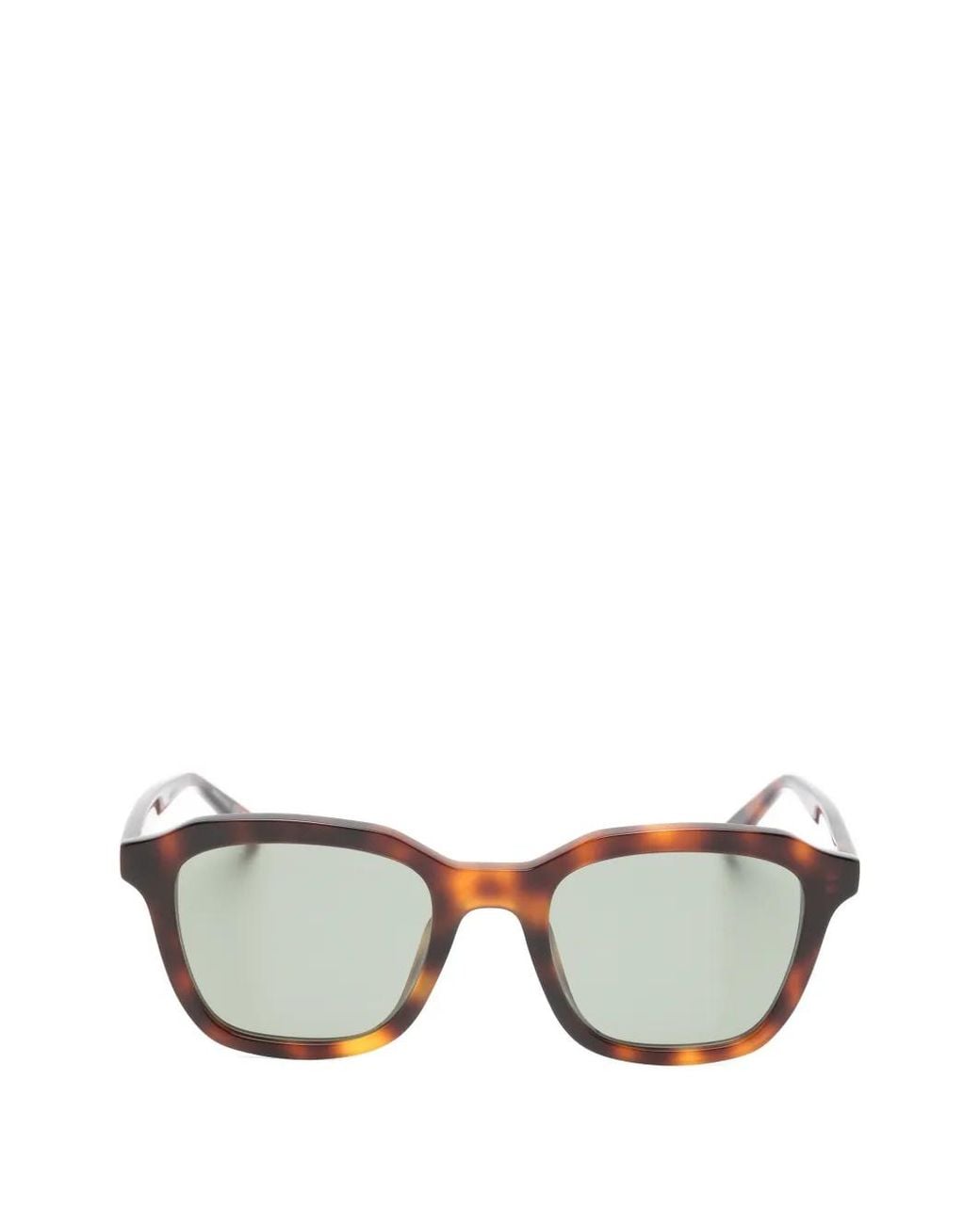Saint Laurent Metallic Square-Frame Sunglasses