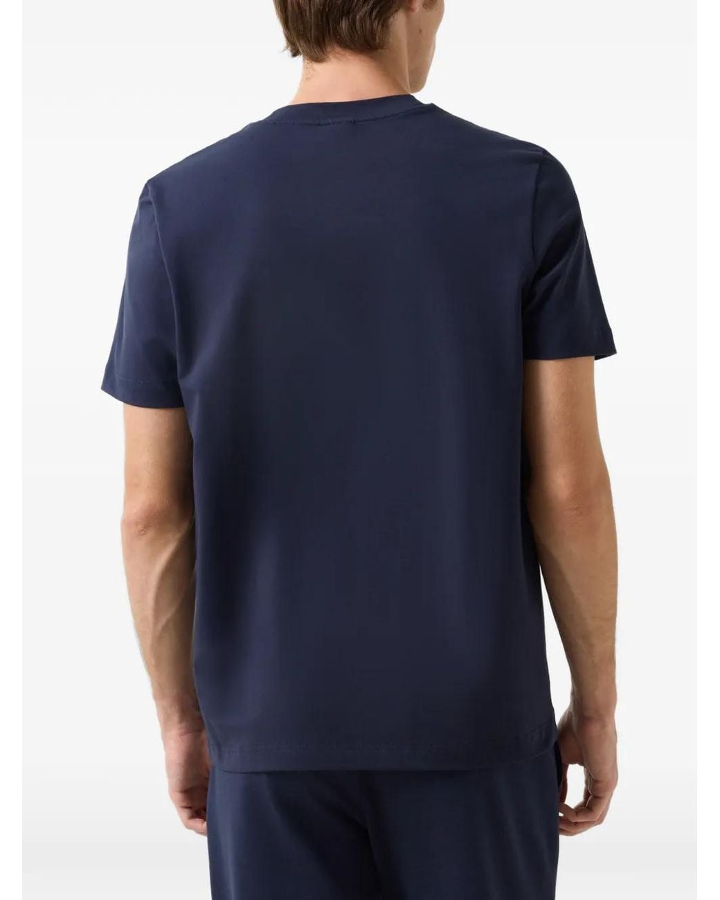 Bogner Blue Ryan Stripe-Detail T-Shirt for men