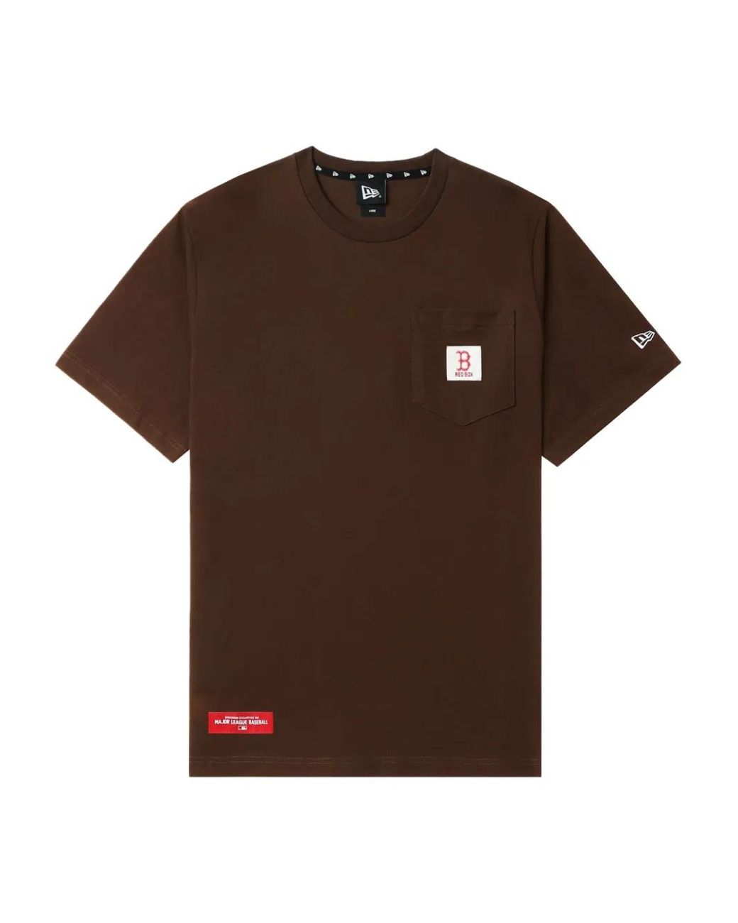 KTZ Brown Pocket-Detail T-Shirt for men