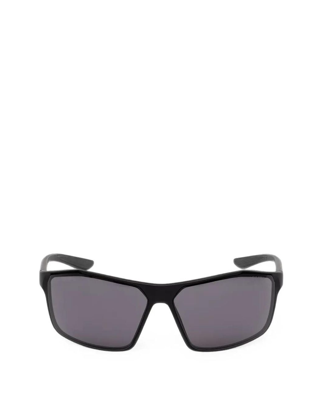 Nike Gray Windstorm Rectangle-Frame Sunglasses