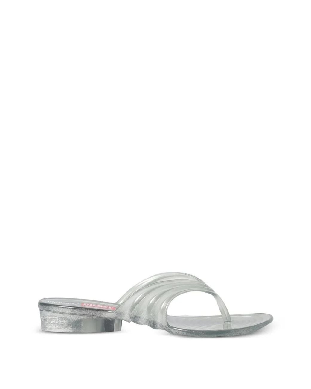 DIESEL White X Melissa Flip-Flops