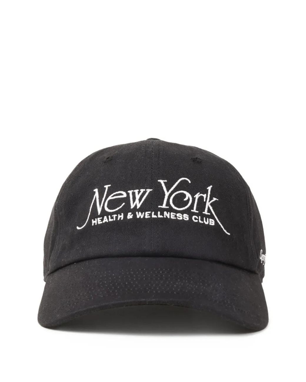 Sporty & Rich Black Ny 94 Embroidered Cap