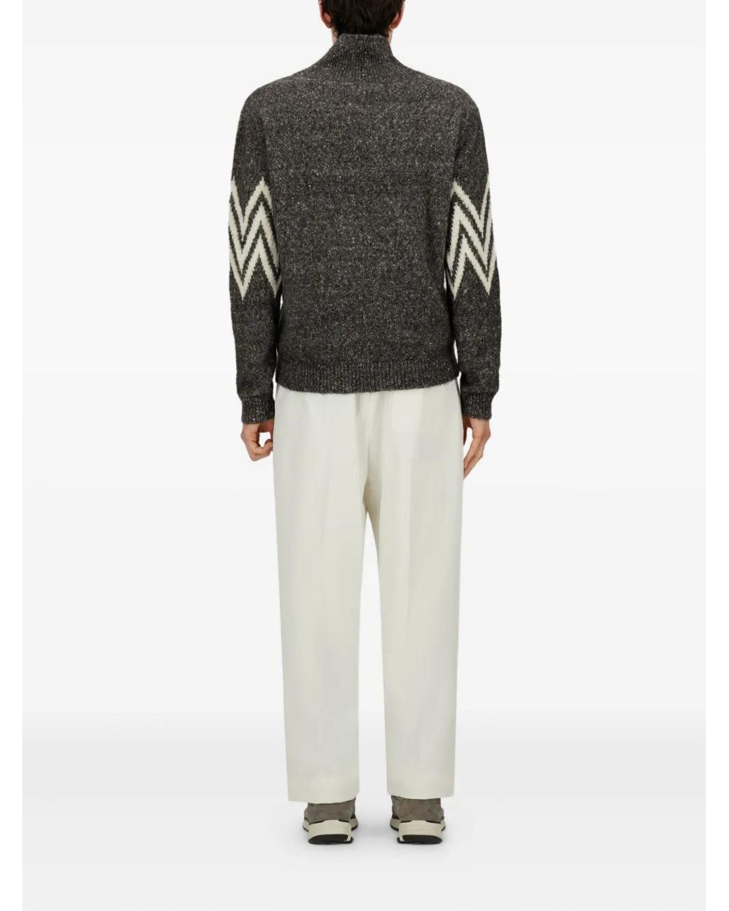 Herno Gray Sweater for men