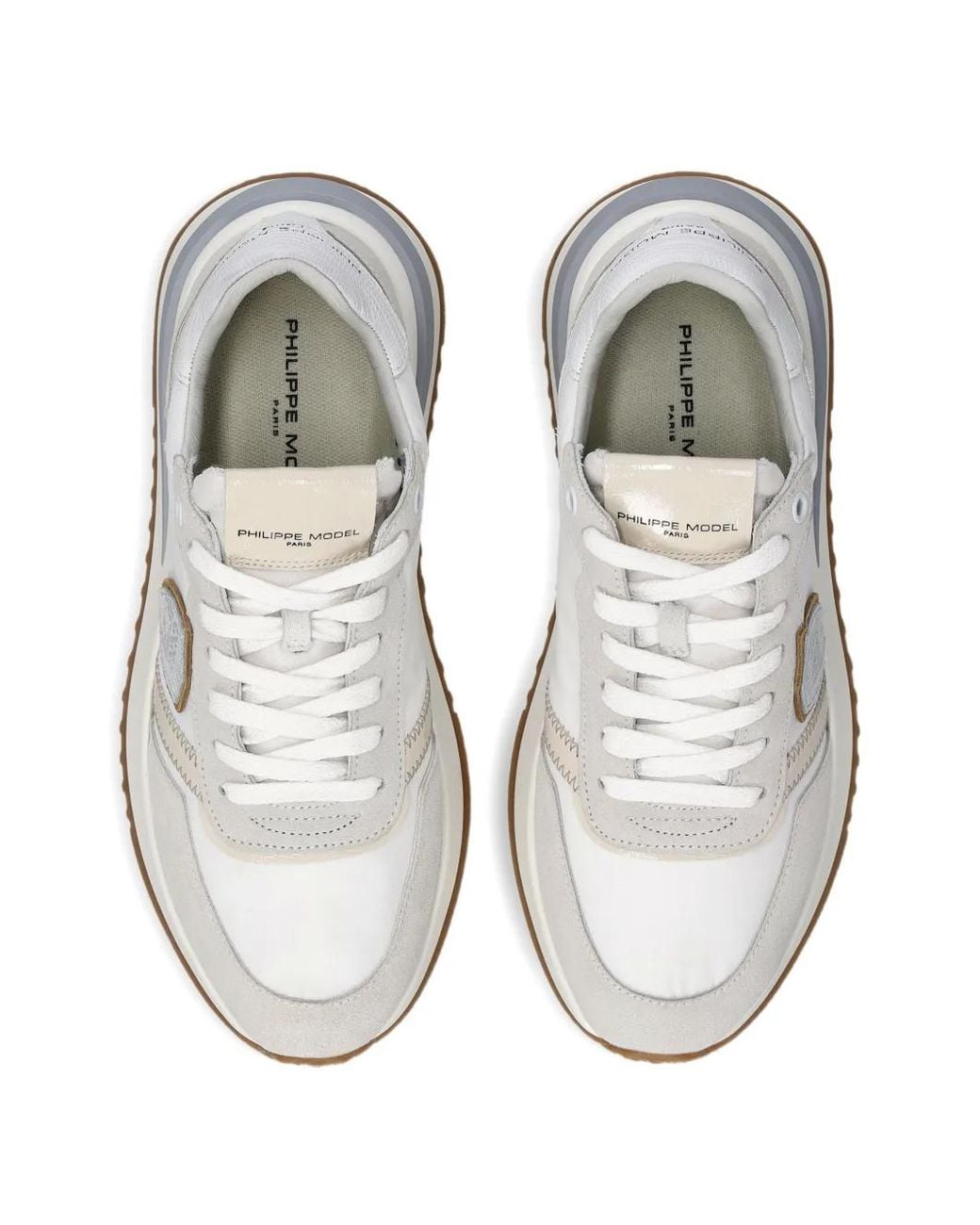 Philippe Model White Sneakers for men