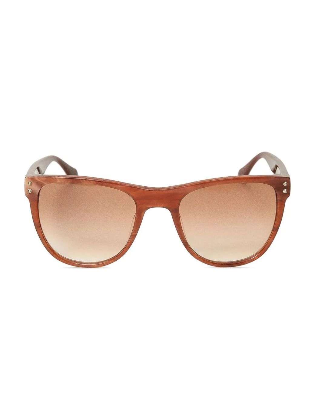 Twinset Pink Tortoiseshell-Effect Sunglasses