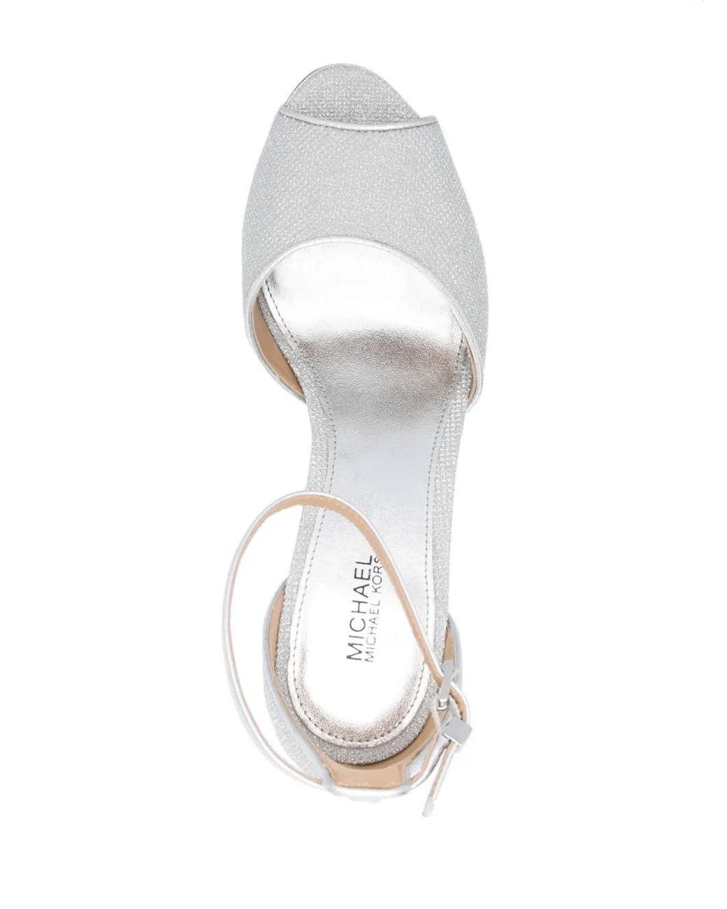 MICHAEL Michael Kors White 130Mm Open-Toe Pumps