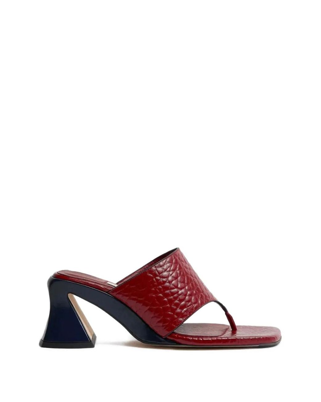 Miista Red Ernie Leather Heeled Sandals