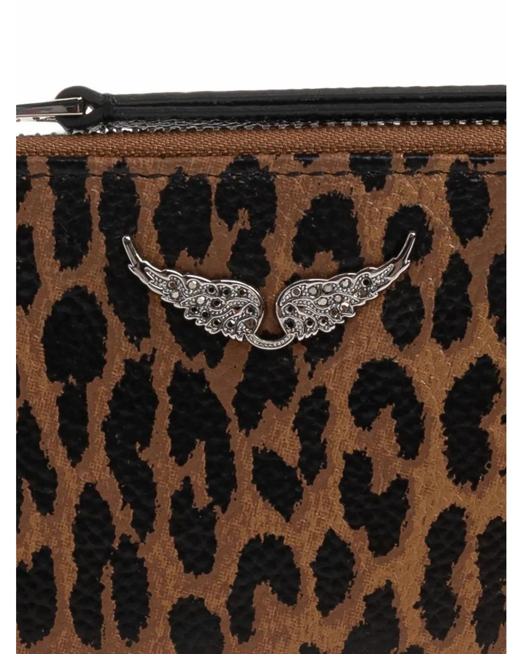 Zadig & Voltaire Brown Zv Card Holder