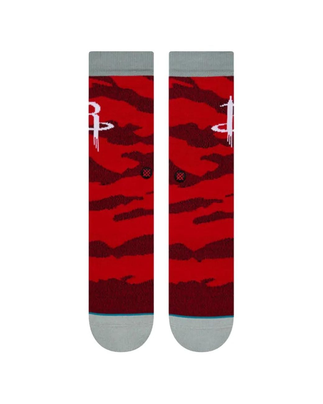 Stance Red X Nba Houston Rockets Camo-Print Socks for men