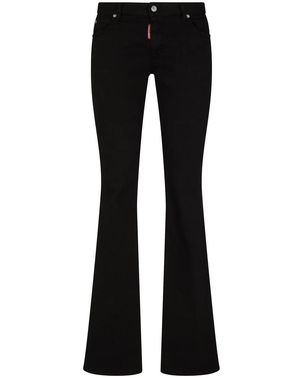 DSquared² Black Twiggy Flared Jeans