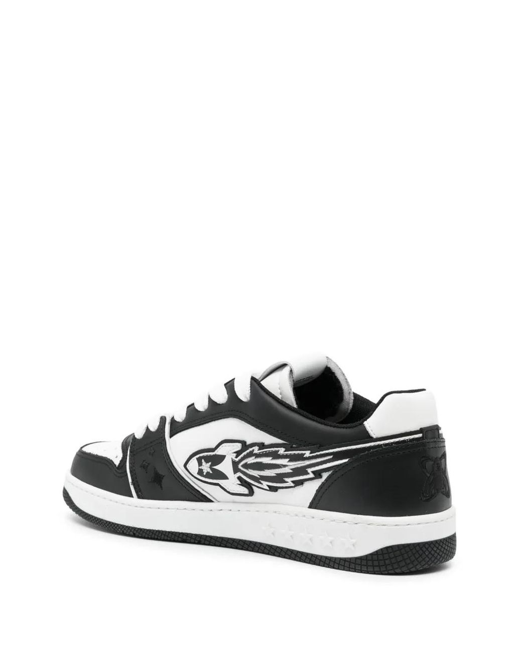 ENTERPRISE JAPAN White Ej Egg Rocket Leather Sneakers for men