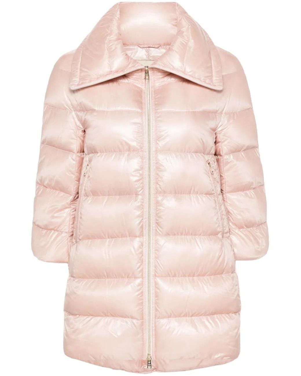 Herno Pink Cleofe Padded Coat