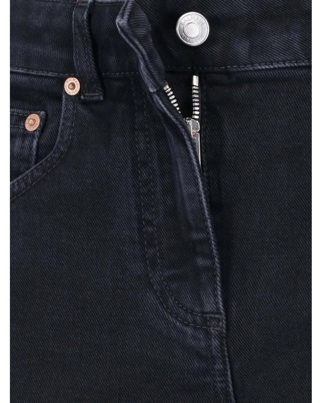 Balmain Blue Flared Jeans