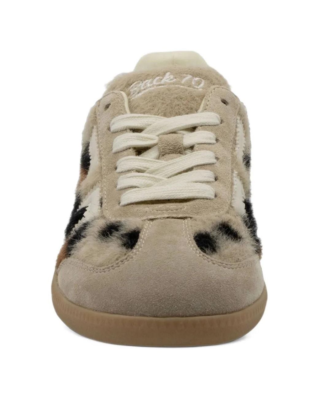 Back 70 Natural Leopard-Print Sneakers