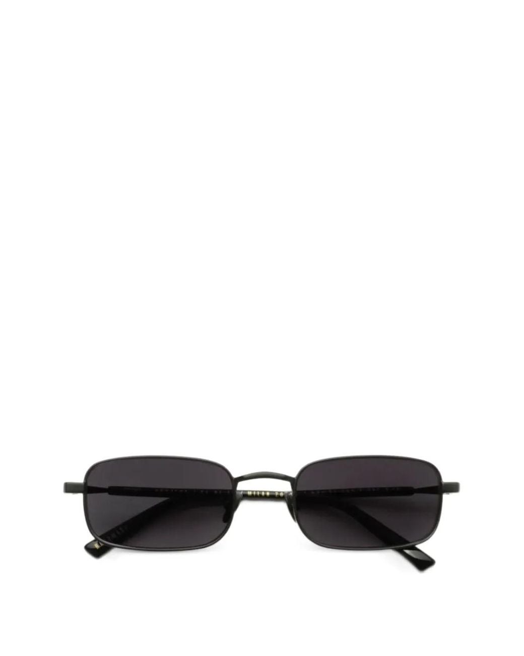 Gast Black Edara Rectangle-Frame Sunglasses