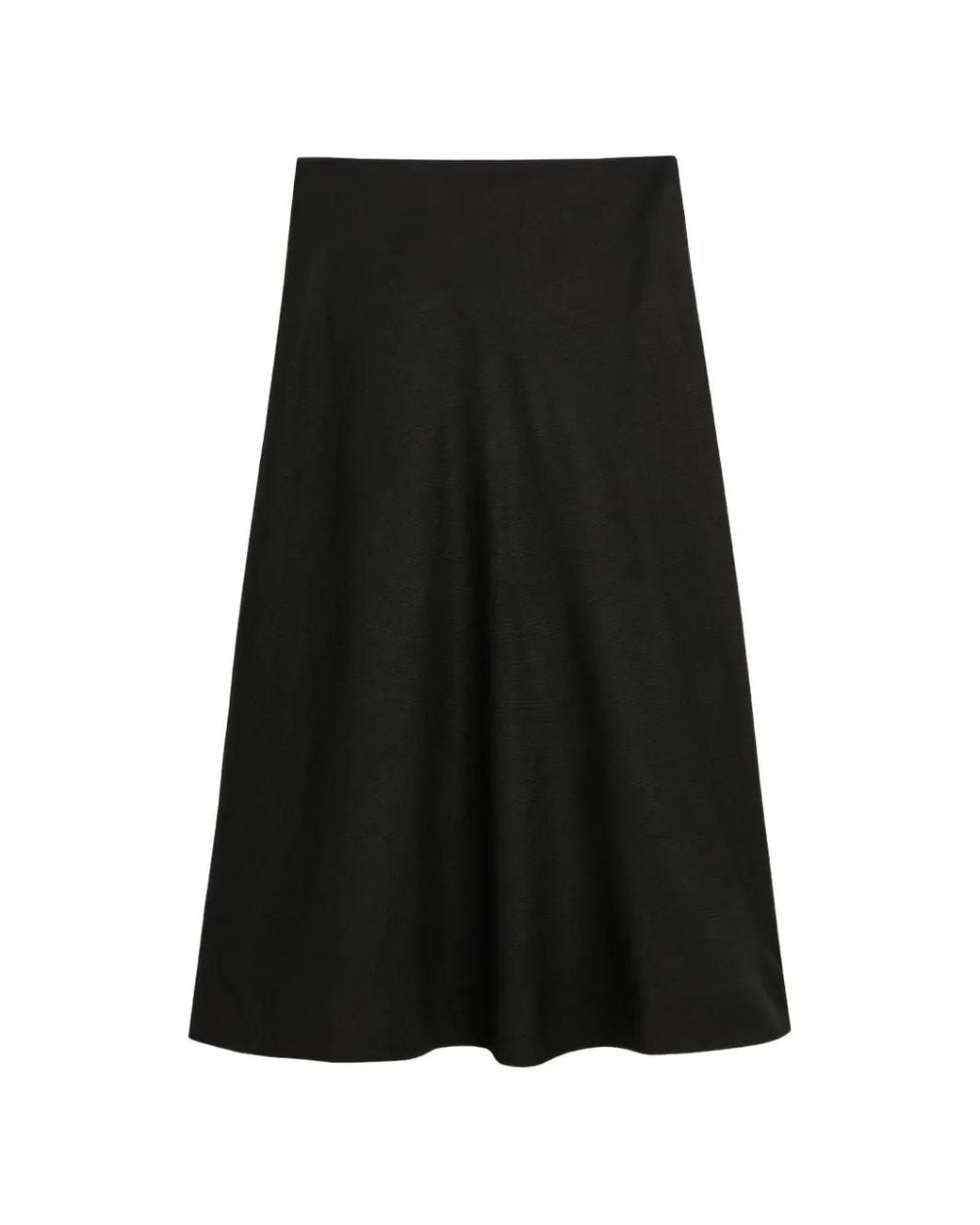 Skall Studio Black Mila Bias-Cut Skirt