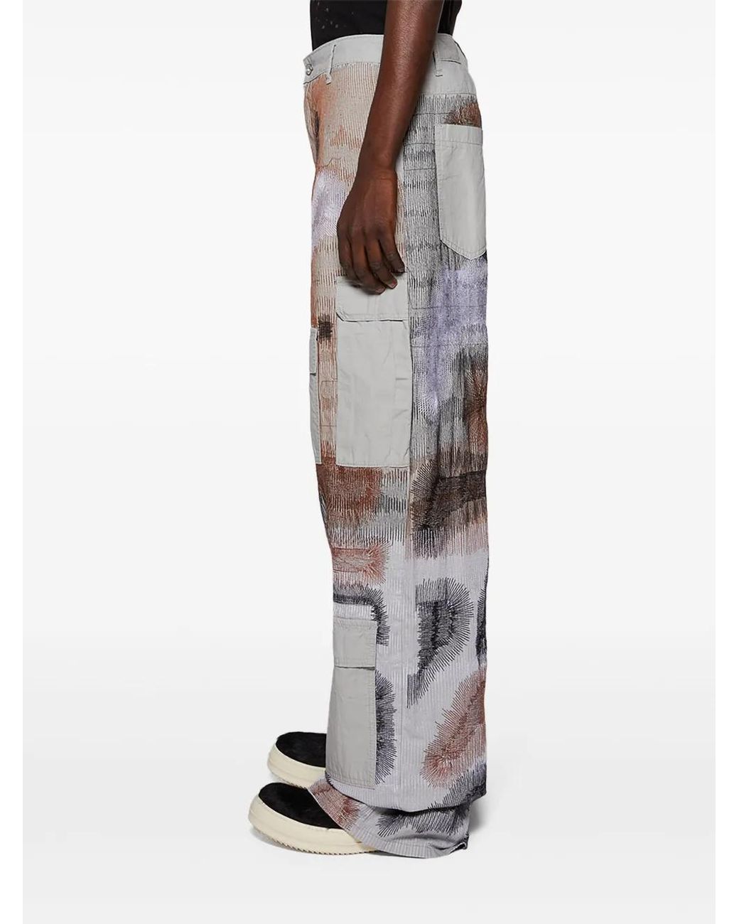 Who Decides War Gray Darning Trousers for men