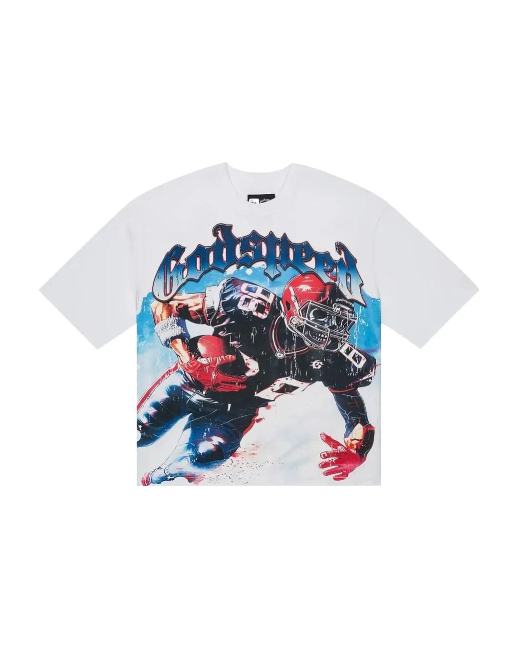 Godspeed Blue Endzone T-Shirt for men