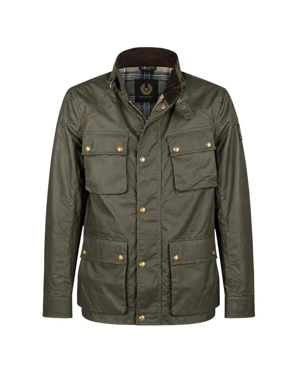 Belstaff Green Fieldmaster Waxed Jacket for men