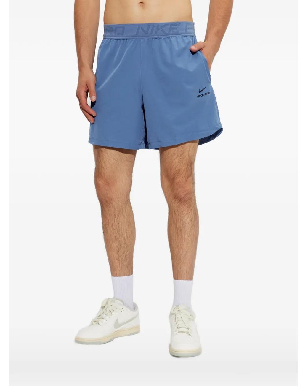 Nike Blue Pro Training 15Cm Dri-Fit Shorts for men