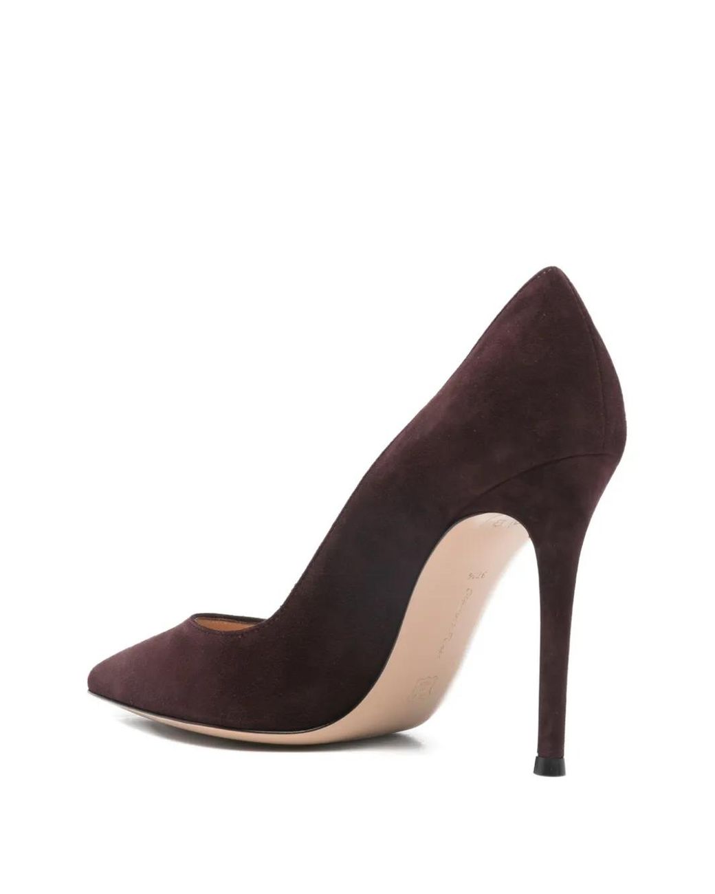 Gianvito Rossi Brown Pointed-Toe Pumps