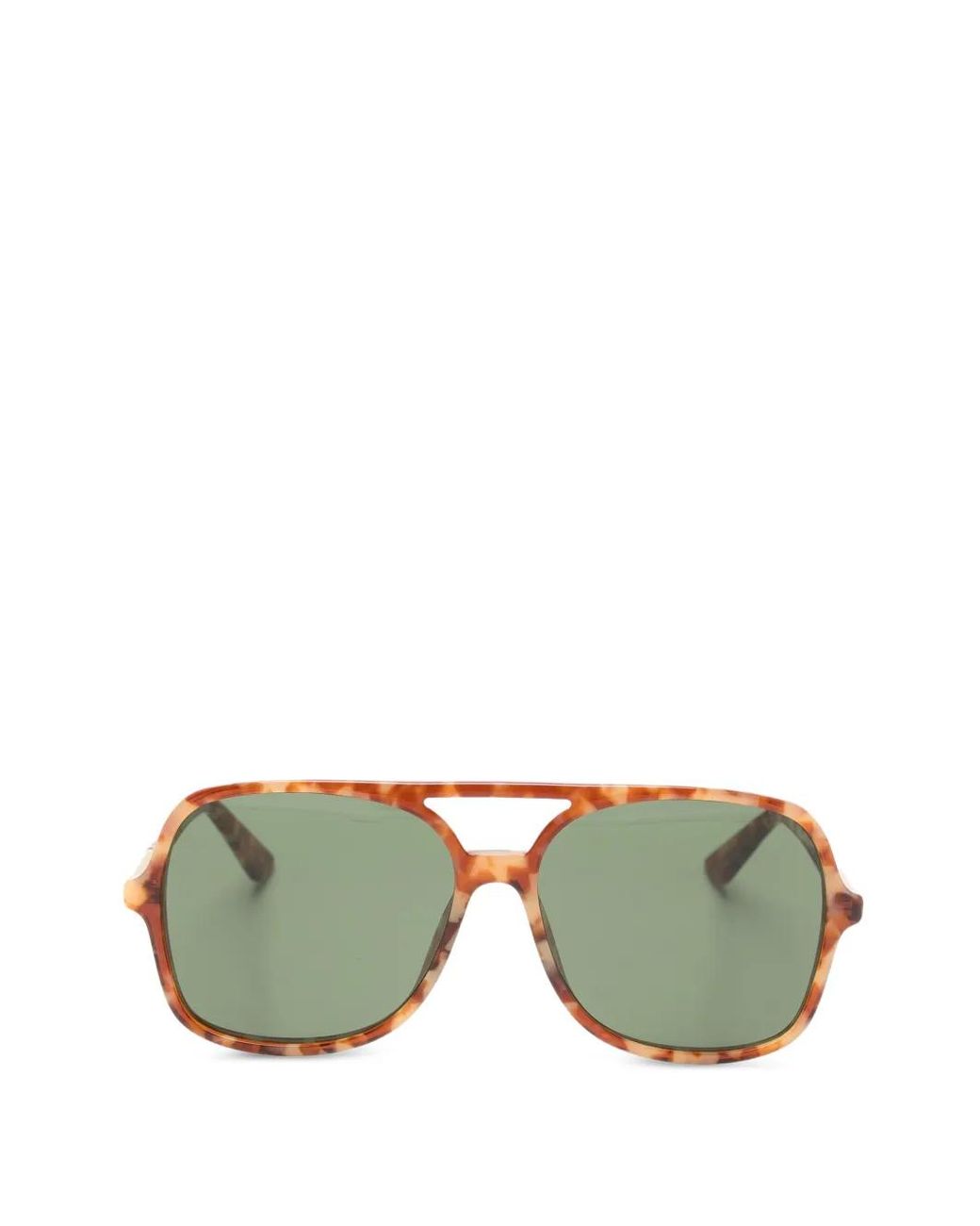 Chloé Green Geometric Sunglasses for men
