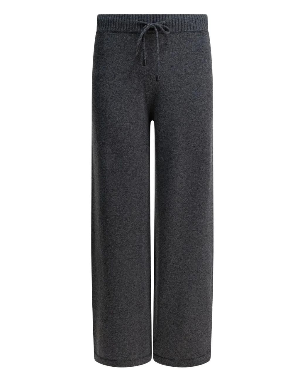 Drumohr Gray Drawstring-Fastening Trousers