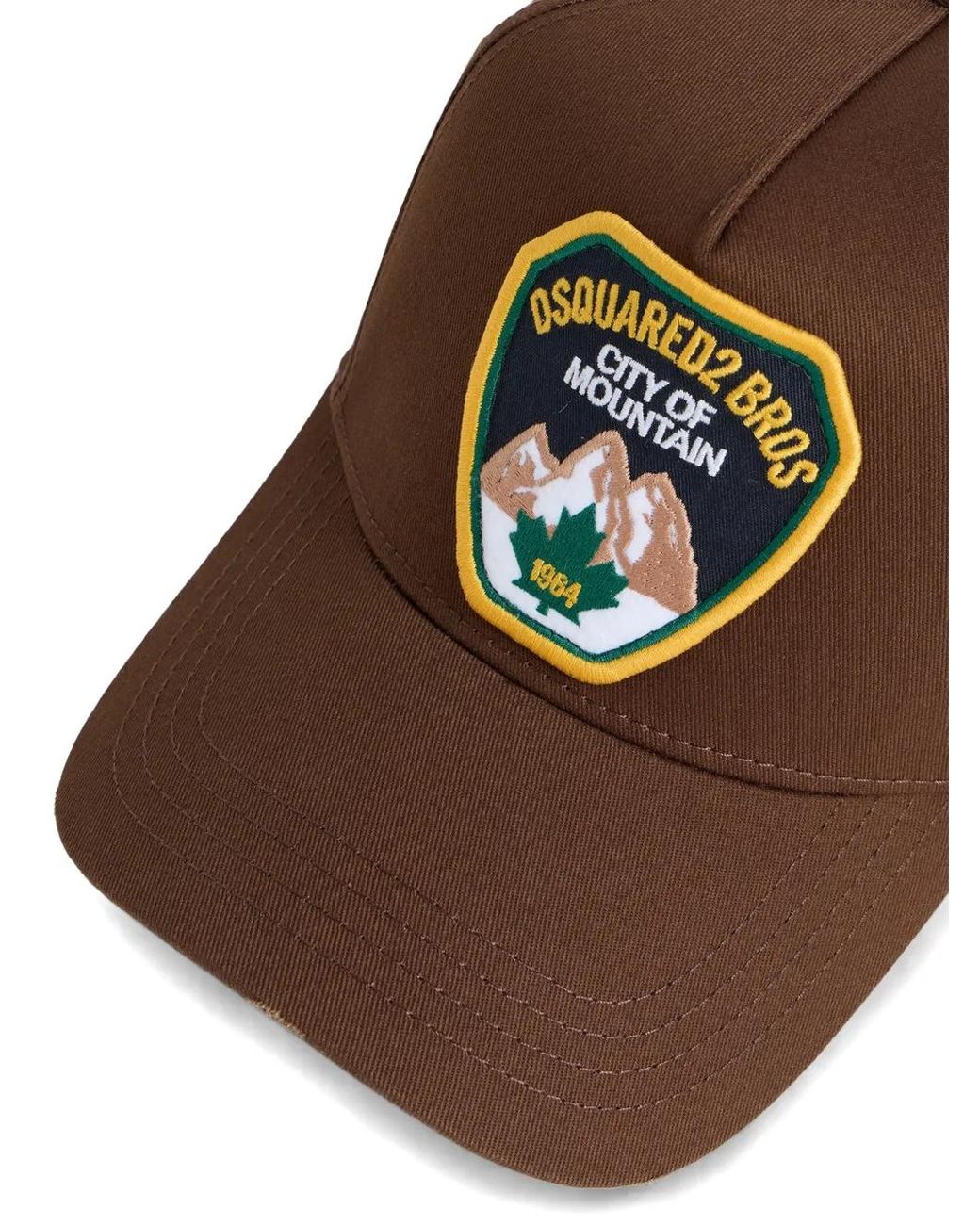 DSquared² Baseballkappe Mit Logo-Patch in Brown für Herren