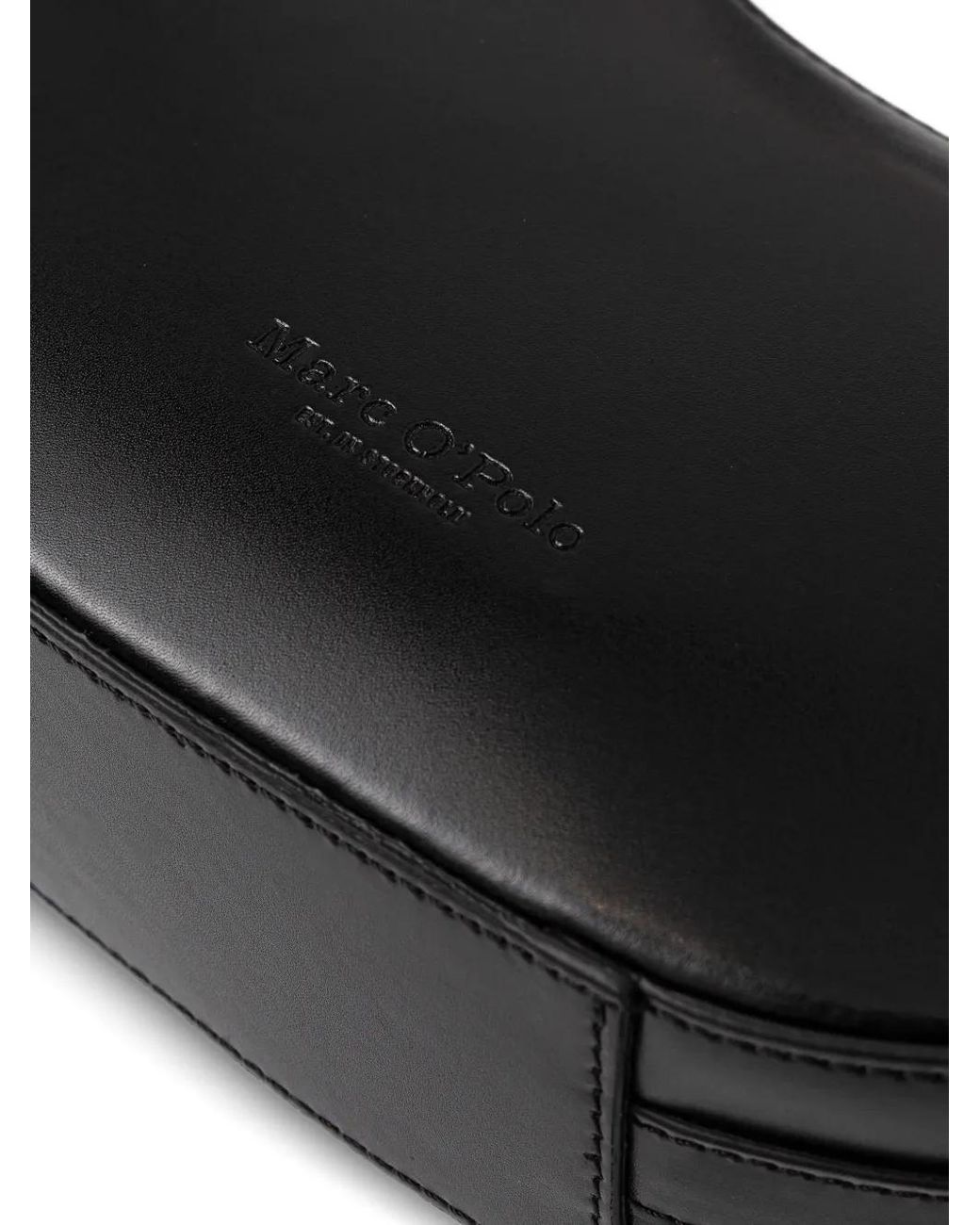 Marc O' Polo Black Zip Crossbody Bag