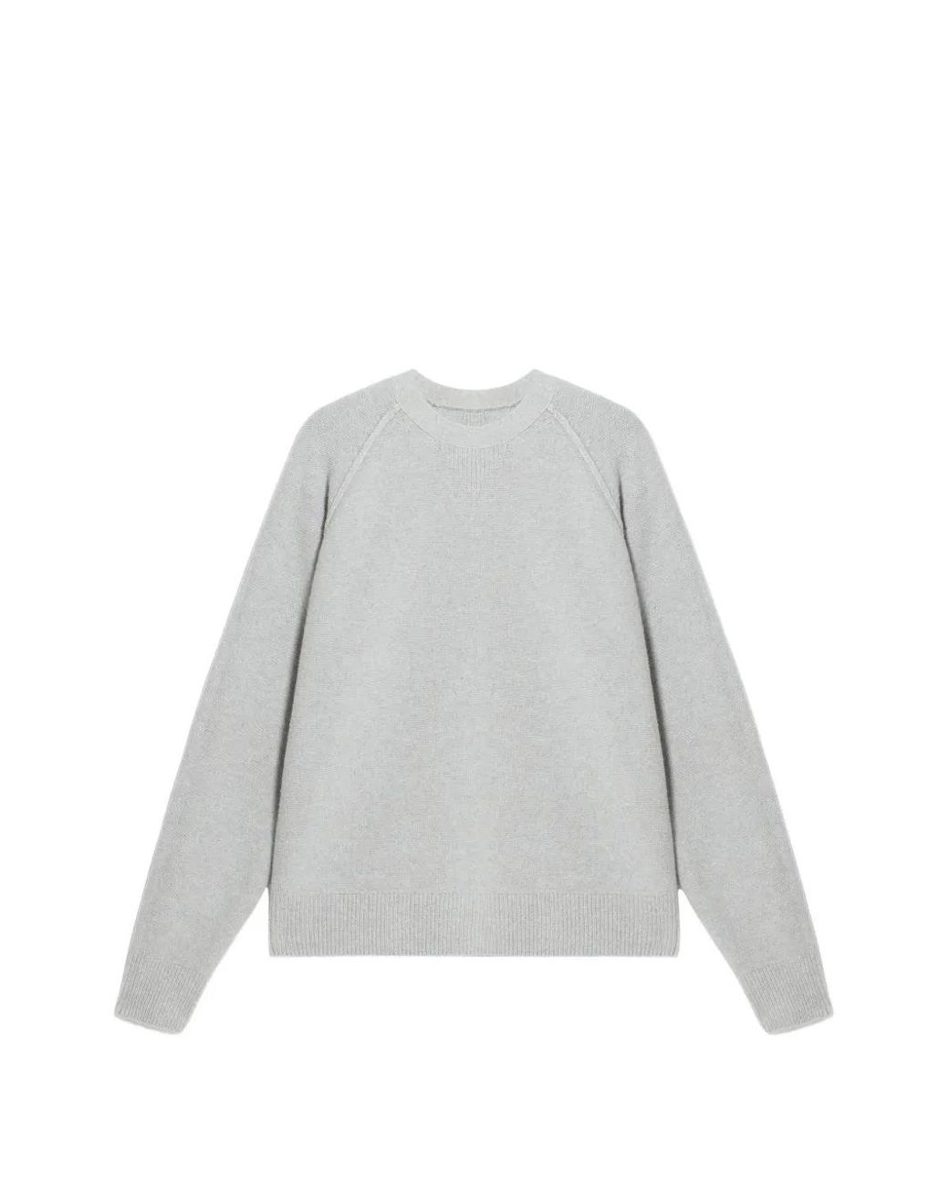 Fortela Gray Harvard Raglan-Sleeve Sweatshirt for men