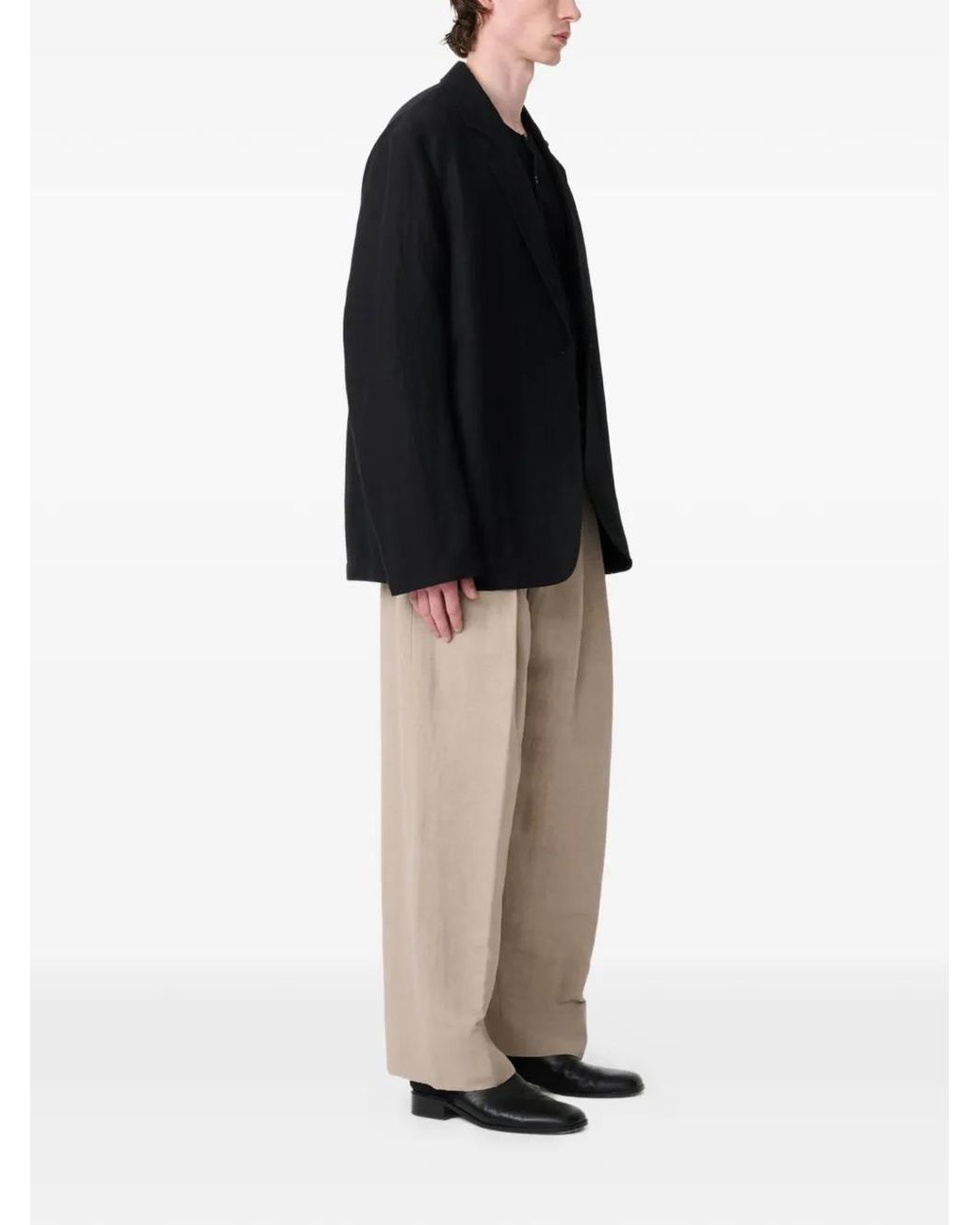 Studio Nicholson Black Denison Blazer for men