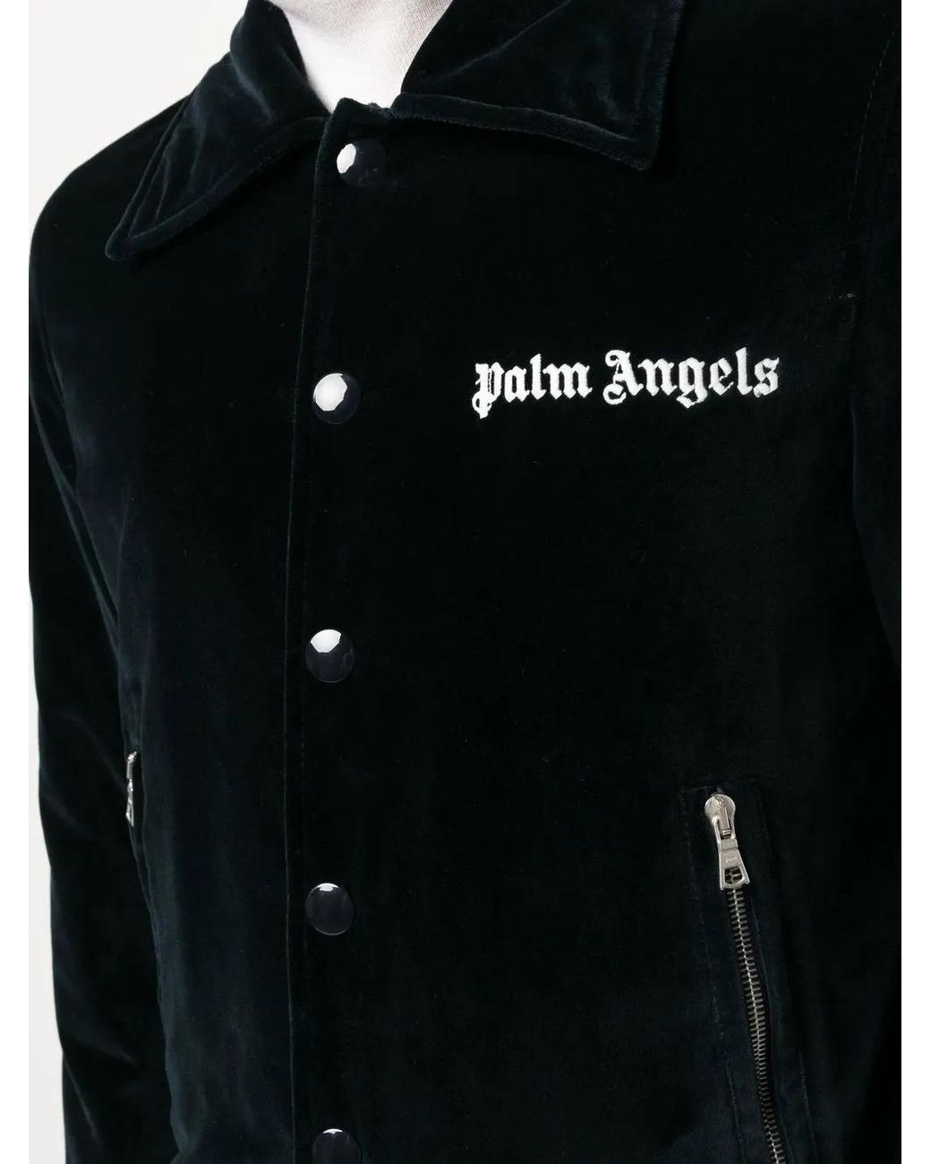 Palm Angels Black Coats And Jackets 8354053 for men