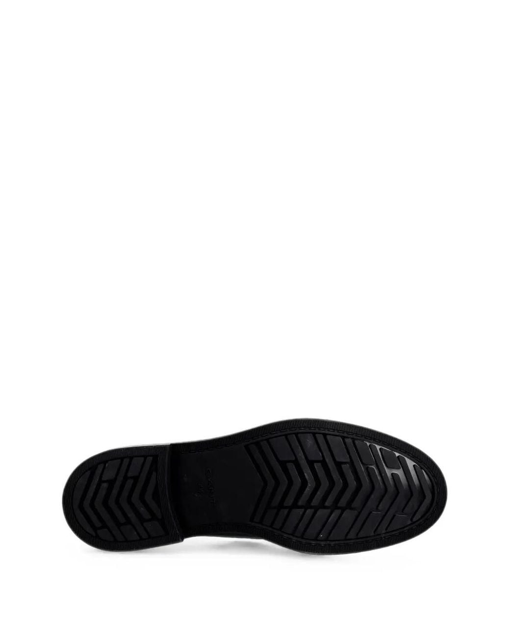Gant Black Elasticated Leather Chelsea Boots for men