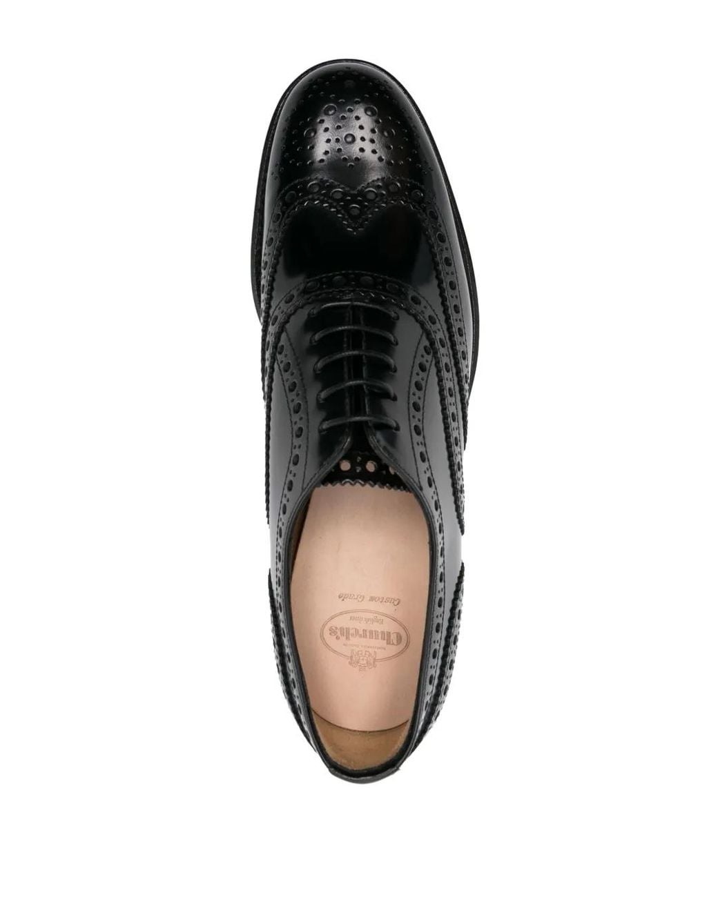 Church's Black Burwood Leather Brogues