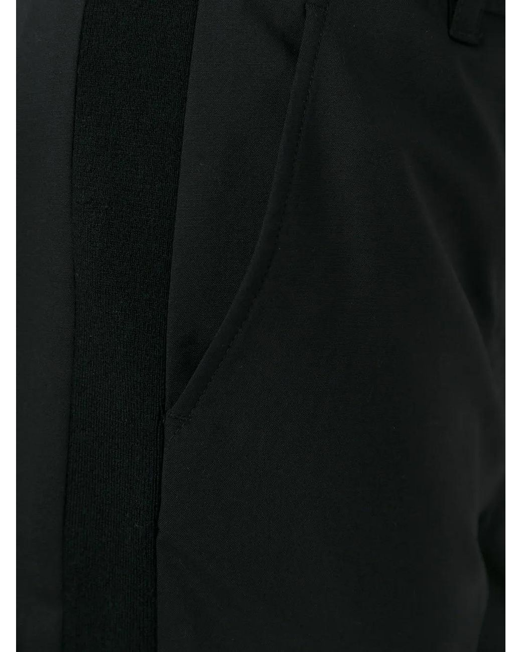 3.1 Phillip Lim Black Tapered Wool Joggers