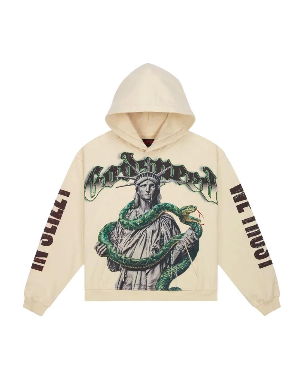Godspeed Natural Top 5 Slizzy Vvs Hoodie for men