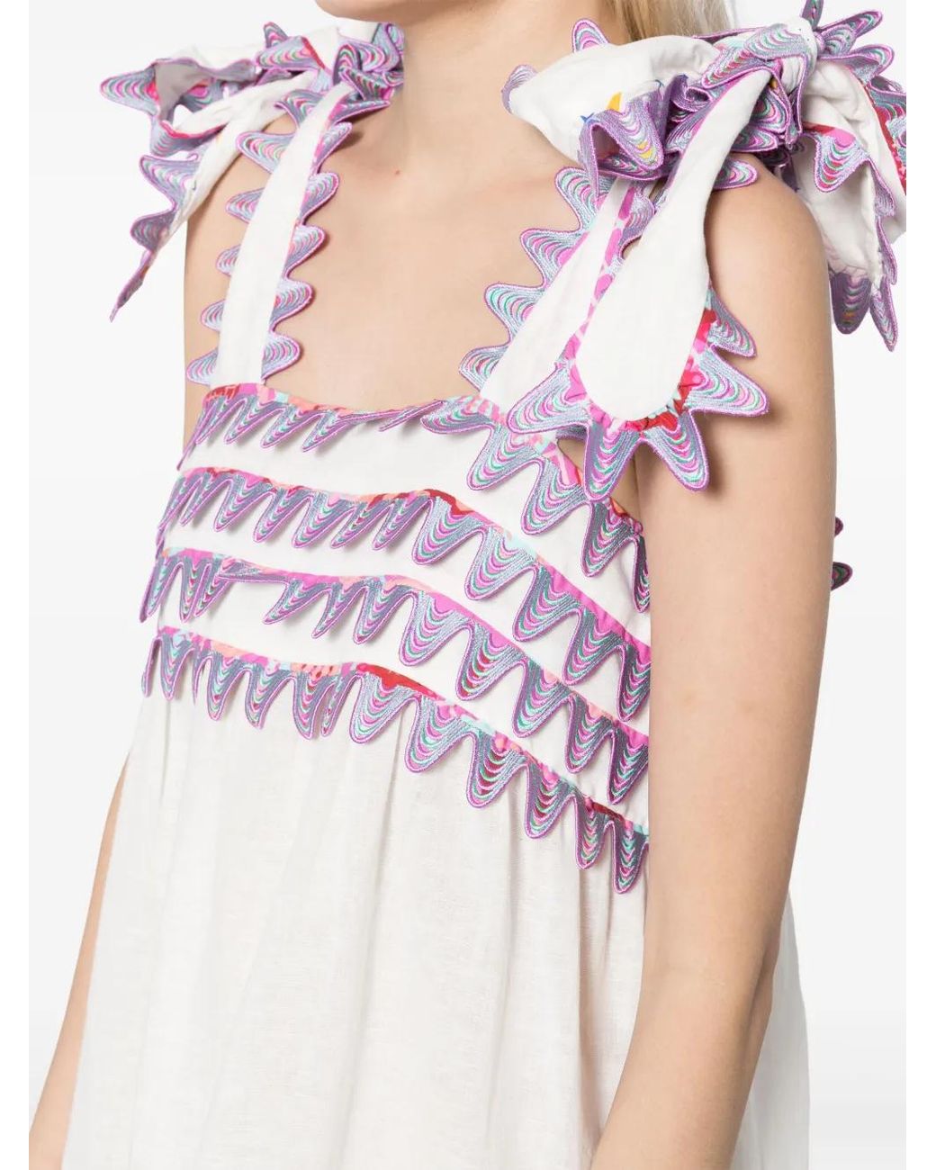 Celiab White Kelly Dress