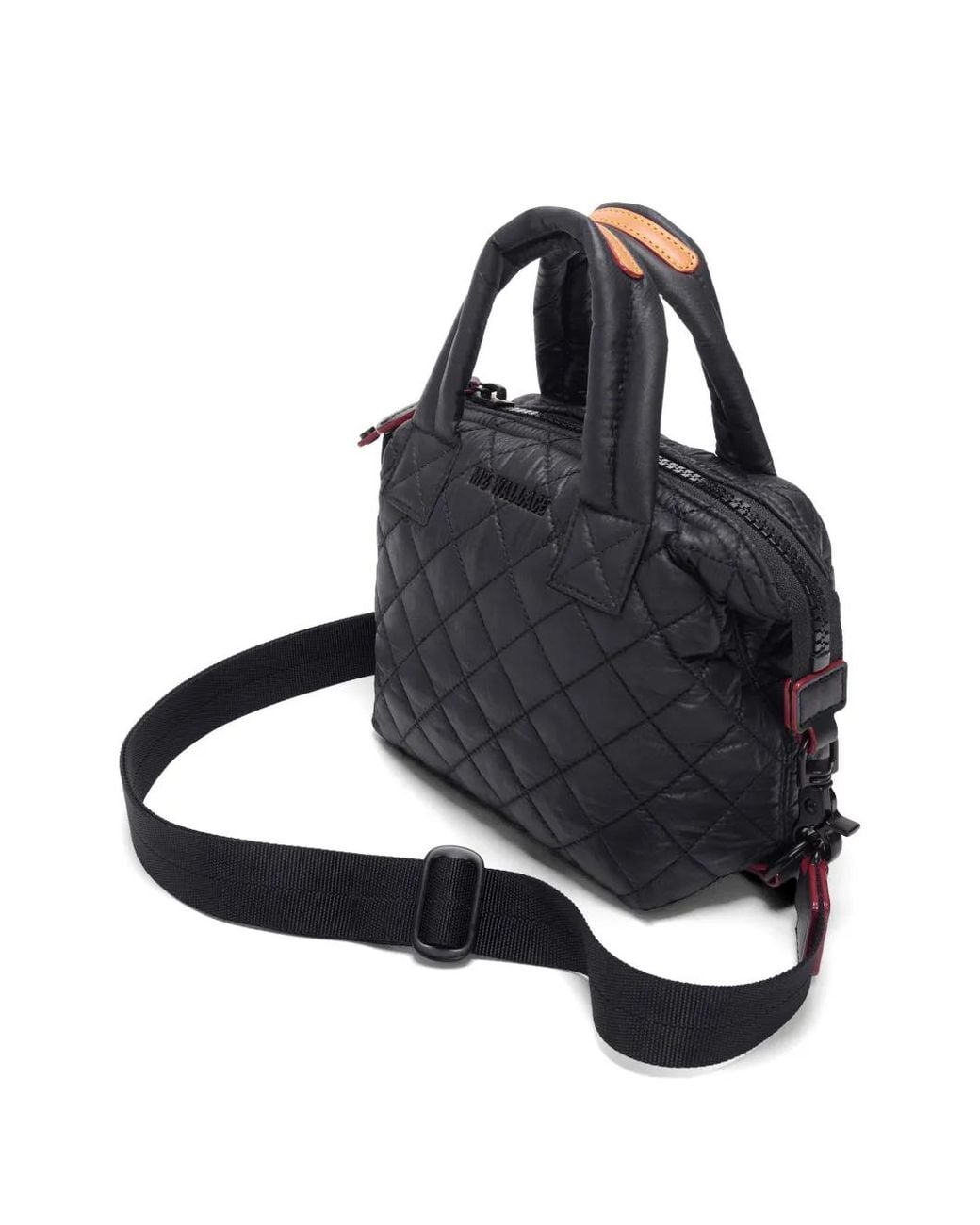 MZ Wallace Black Micro Sutton Tote Bag