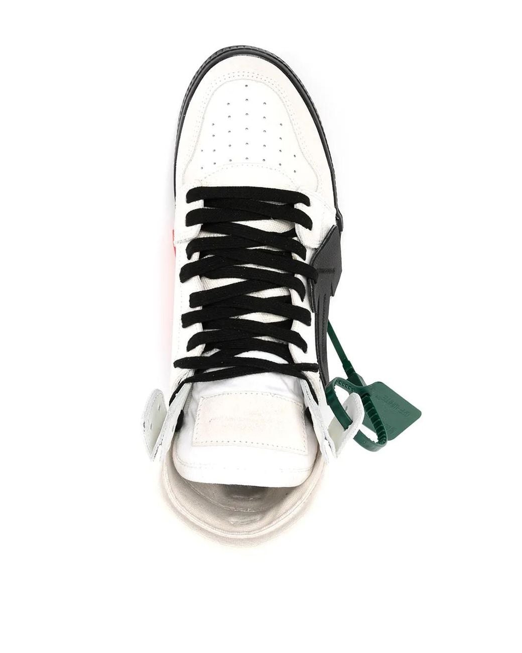 Off-White c/o Virgil Abloh Multicolor High-top Vulcanized Leather Sneaker for men