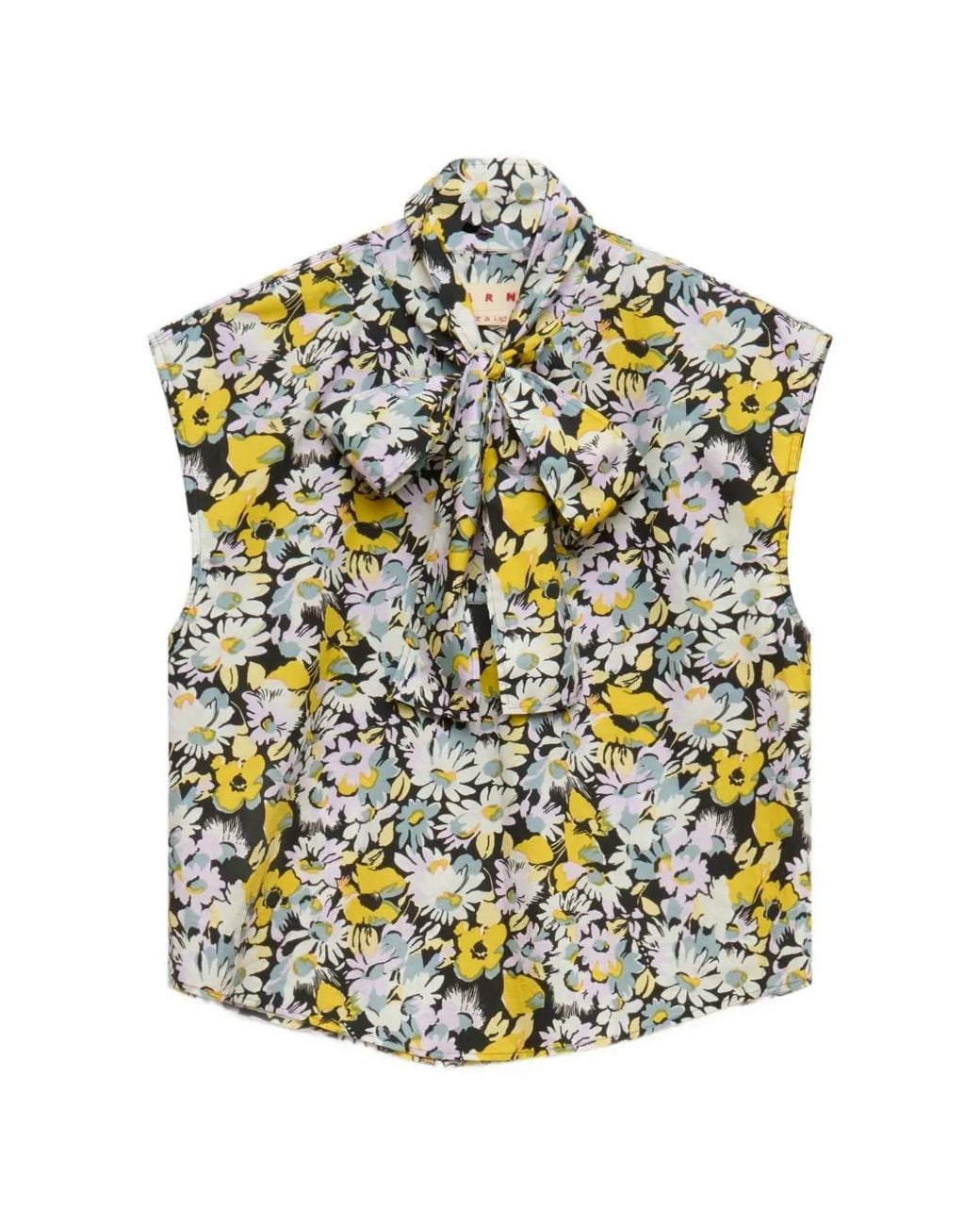 Camicetta Senza Maniche di Marni in Gray
