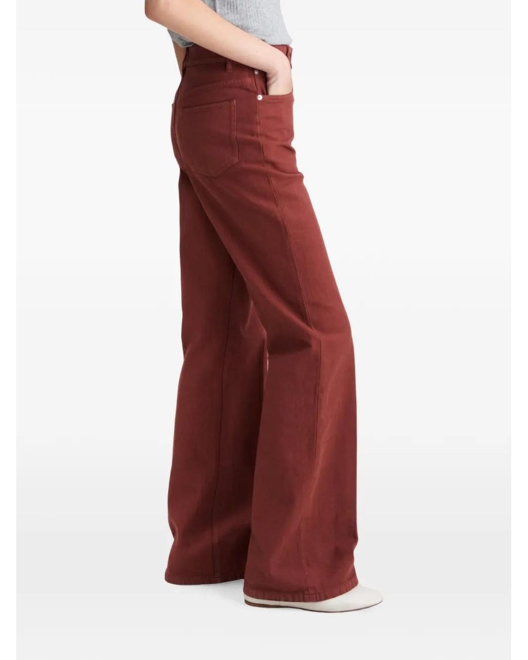 A.P.C. Domino Jeans in het Red