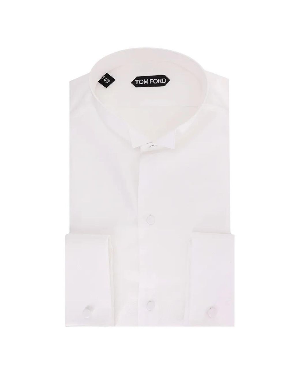 Tom Ford White Buttoned Shirt for men