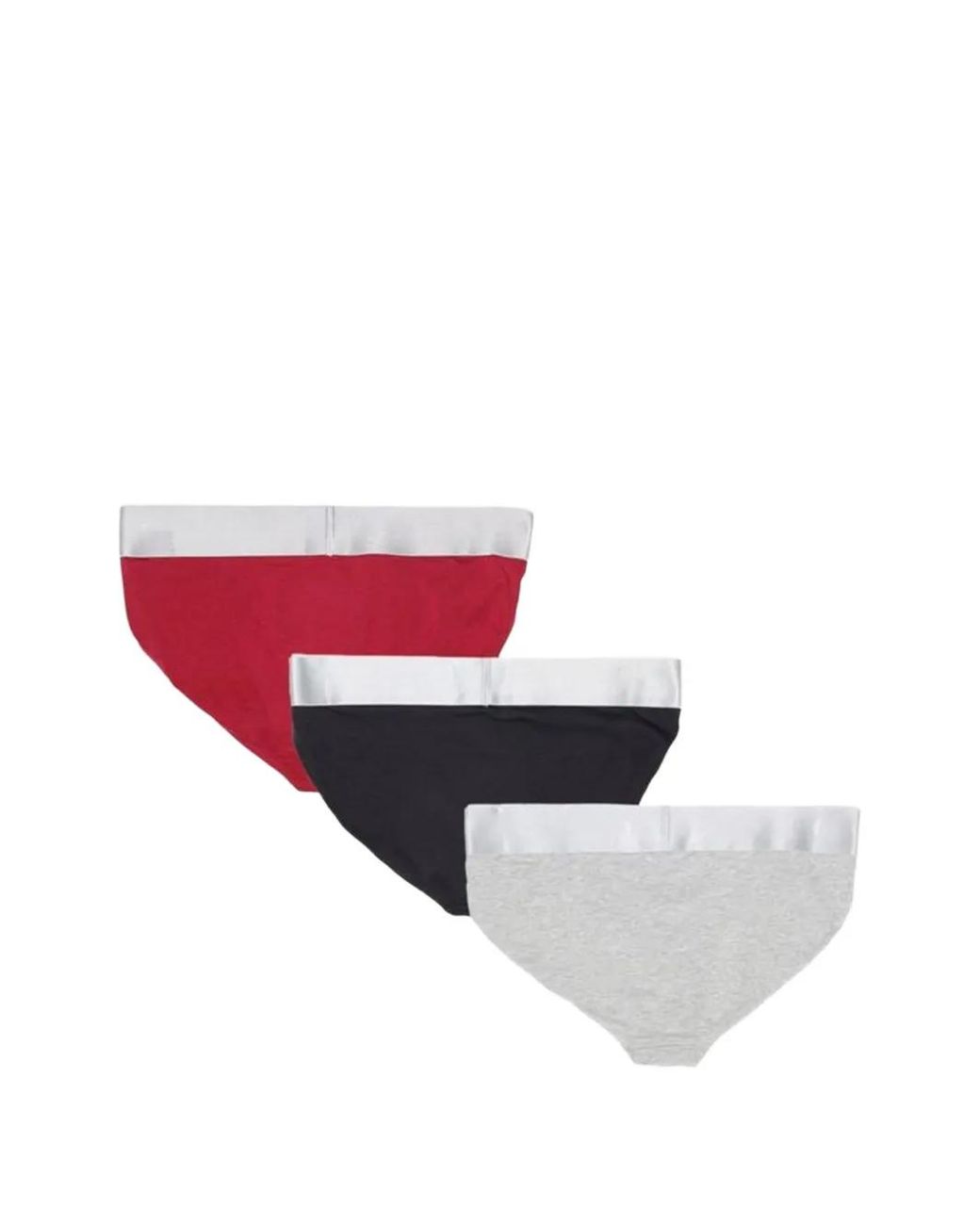 Calvin Klein White Logo-Waistband Briefs (Set Of Three) for men
